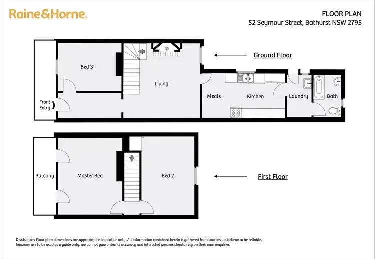 Floorplan of Homely house listing, 52 Seymour Street, Bathurst NSW 2795