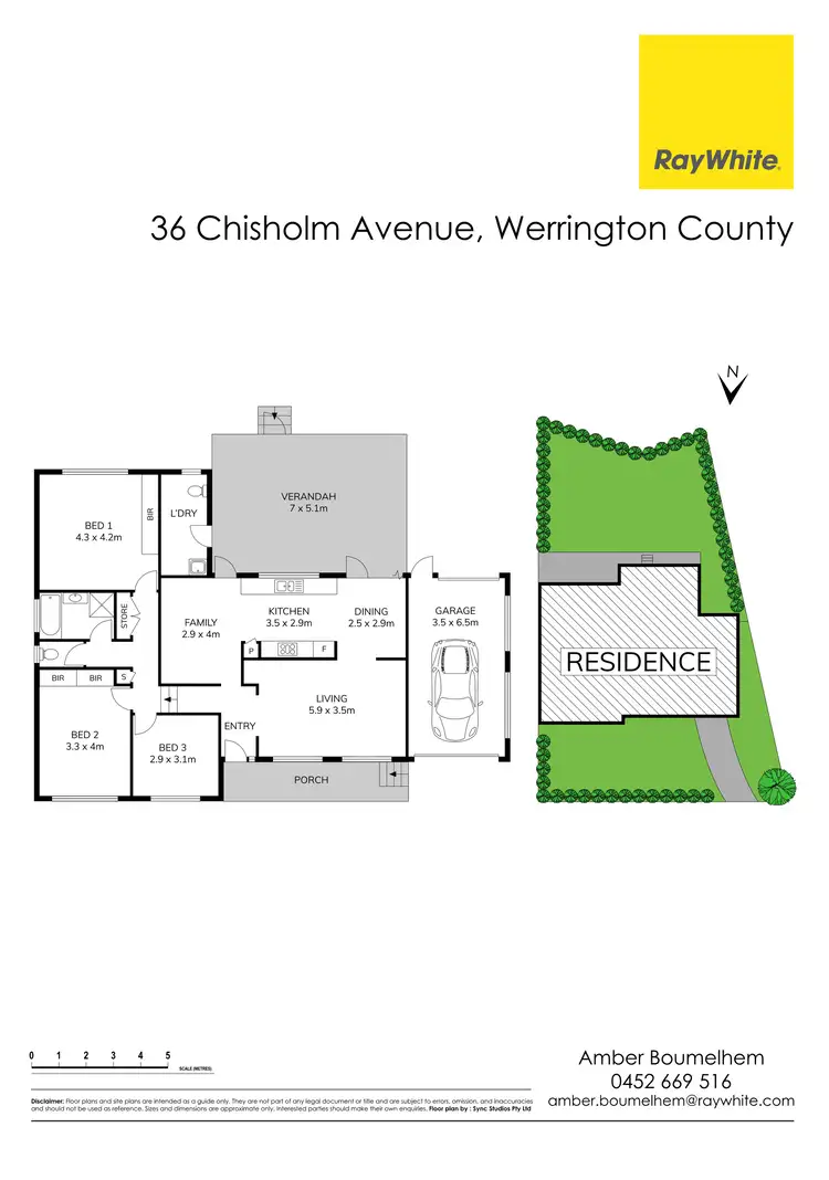 Floorplan of Homely house listing, 36 Chisholm Avenue, Werrington County NSW 2747