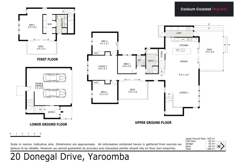Floorplan of Homely house listing, 20 Donegal Drive, Yaroomba QLD 4573
