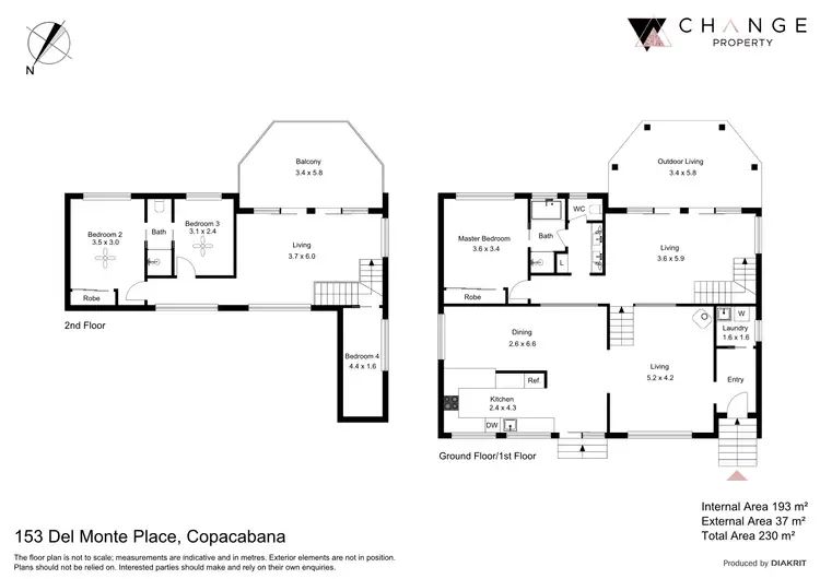 Floorplan of Homely house listing, 153 Del Monte Place, Copacabana NSW 2251