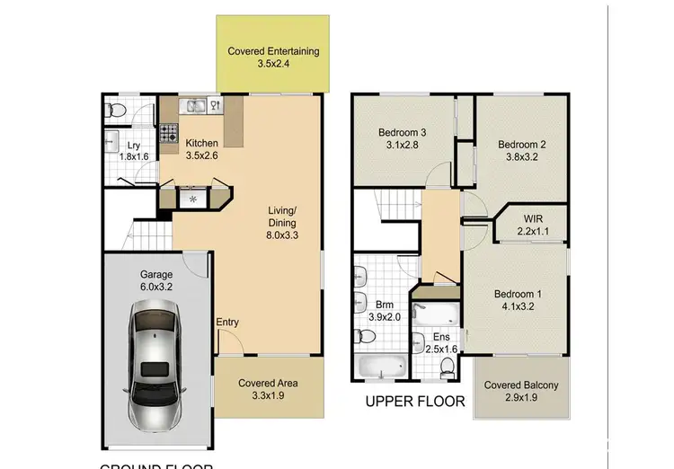 Floorplan of Homely townhouse listing, 6/216 Trouts Road, Mcdowall QLD 4053