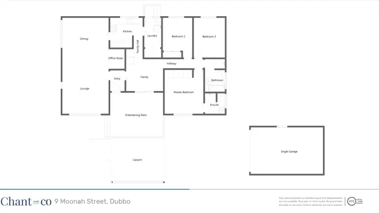 Floorplan of Homely house listing, 9 Moonah Street, Dubbo NSW 2830