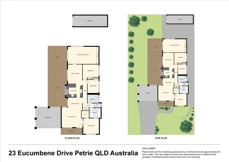 Floorplan of Homely house listing, 23 Eucumbene Drive, Petrie QLD 4502