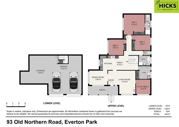 Floorplan of Homely house listing, 93 Old Northern Road, Everton Park QLD 4053