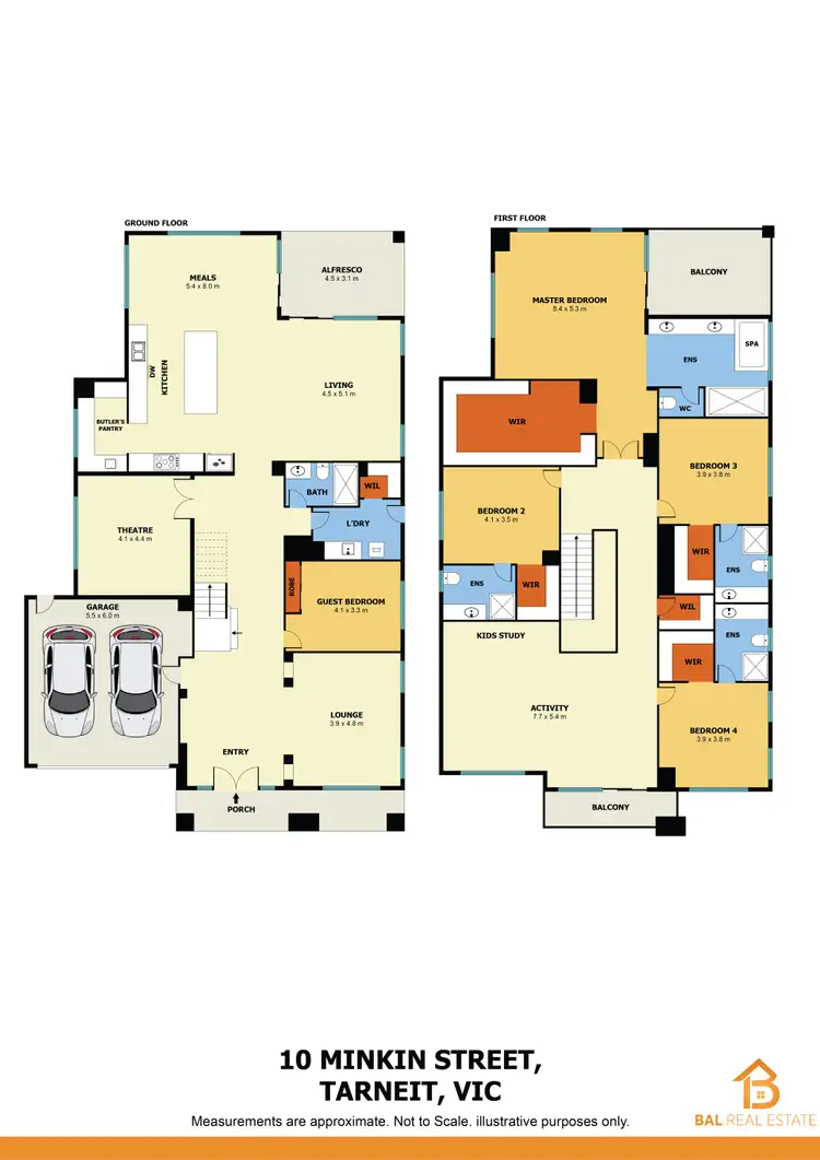Floorplan of Homely house listing, 10 Minkin Street, Tarneit VIC 3029