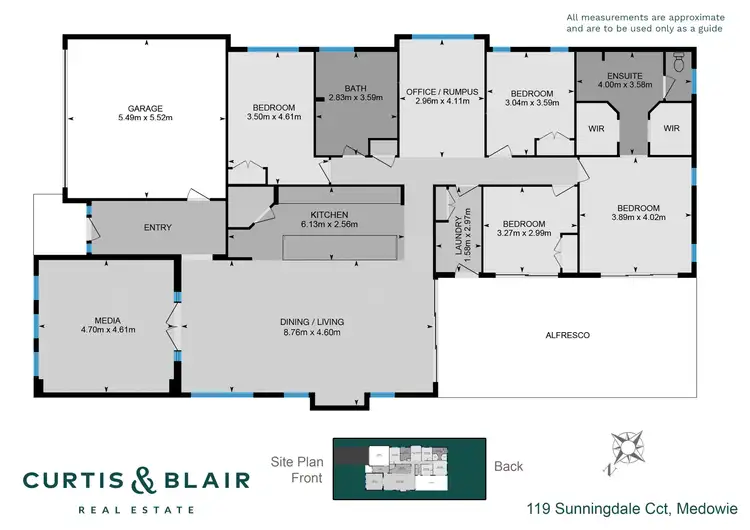 Floorplan of Homely house listing, 119 Sunningdale Circuit, Medowie NSW 2318