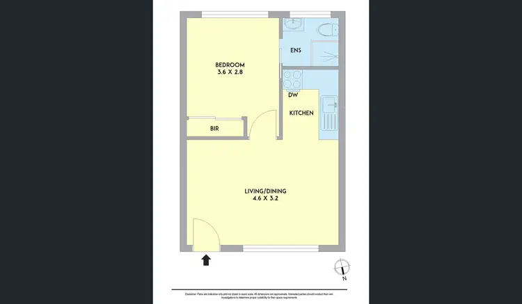 Floorplan of Homely apartment listing, 13/6 Anderson Court, Mentone VIC 3194