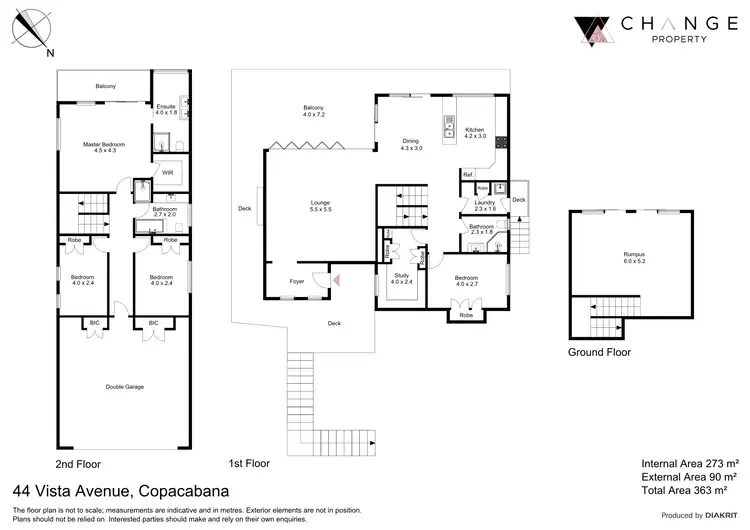 Floorplan of Homely house listing, 44 Vista Avenue, Copacabana NSW 2251