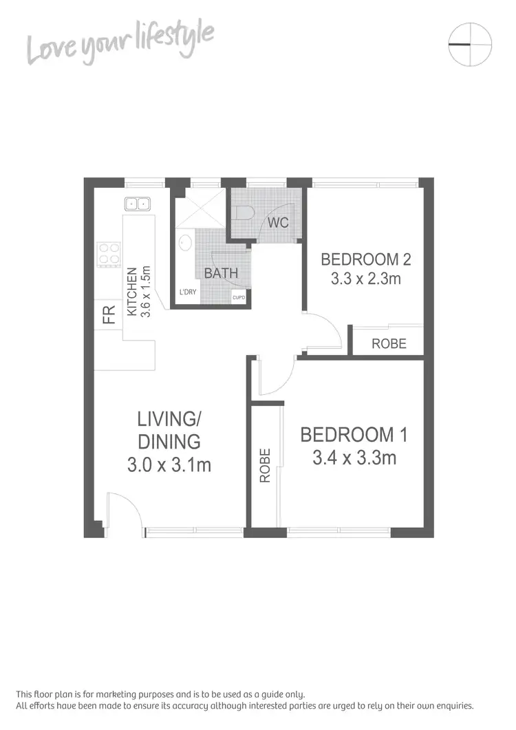 Floorplan of Homely apartment listing, 4/151B Smith Street, Summer Hill NSW 2130