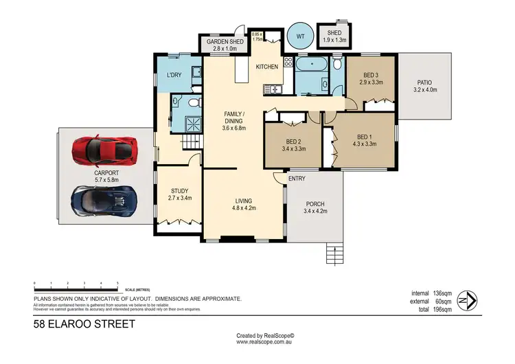 Floorplan of Homely house listing, 58 Elaroo Street, Morningside QLD 4170