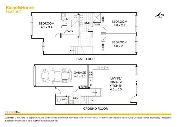Floorplan of Homely townhouse listing, 2/19-21 Donnison Street West, West Gosford NSW 2250