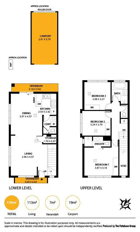 Floorplan of Homely house listing, 1/10 Hart Street, Campbelltown SA 5074