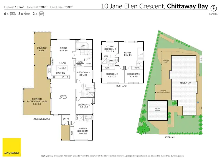 Floorplan of Homely house listing, 10 Jane Ellen Crescent, Chittaway Bay NSW 2261