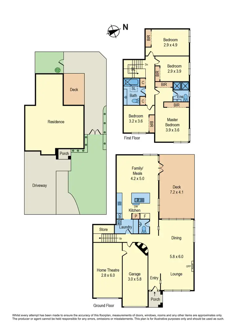 Floorplan of Homely house listing, 1 St Andrews Drive, Heatherton VIC 3202