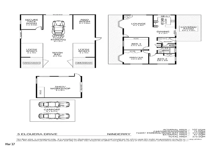 Floorplan of Homely house listing, 5 Elouera Drive, Ninderry QLD 4561