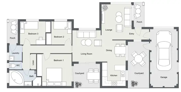 Floorplan of Homely house listing, 20 Watchorn Close, Holt ACT 2615