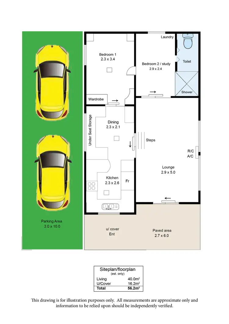 Floorplan of Homely other listing, L3/4 Madsen Street, Hindmarsh Island SA 5214