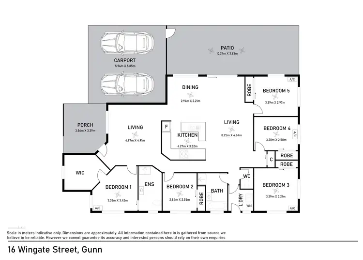 Floorplan of Homely house listing, 16 Wingate Street, Gunn NT 832