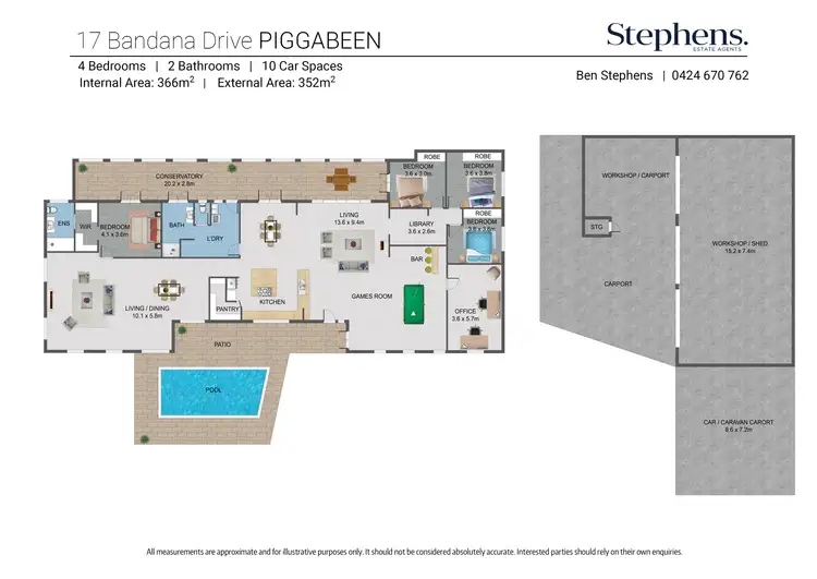 Floorplan of Homely house listing, 17 Bandana Drive, Piggabeen NSW 2486