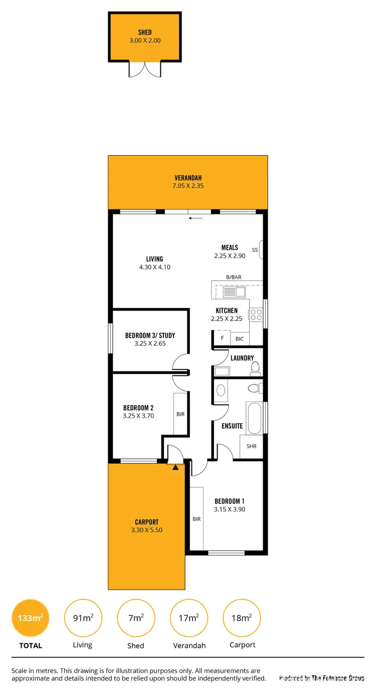 Floorplan of Homely house listing, 1B Howard Lane, Mount Barker SA 5251