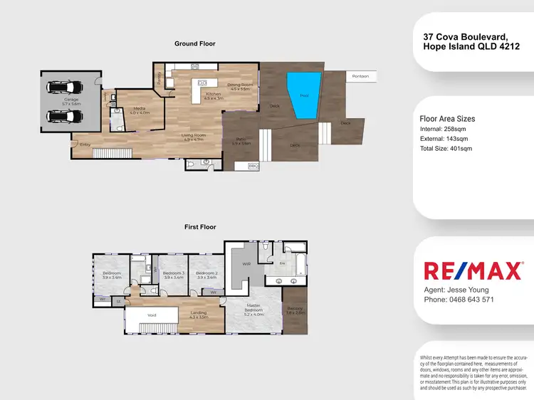 Floorplan of Homely house listing, 37 Cova Boulevard, Hope Island QLD 4212