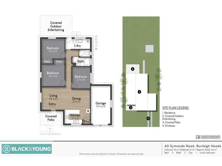 Floorplan of Homely house listing, 40 Symonds Road, Burleigh Heads QLD 4220