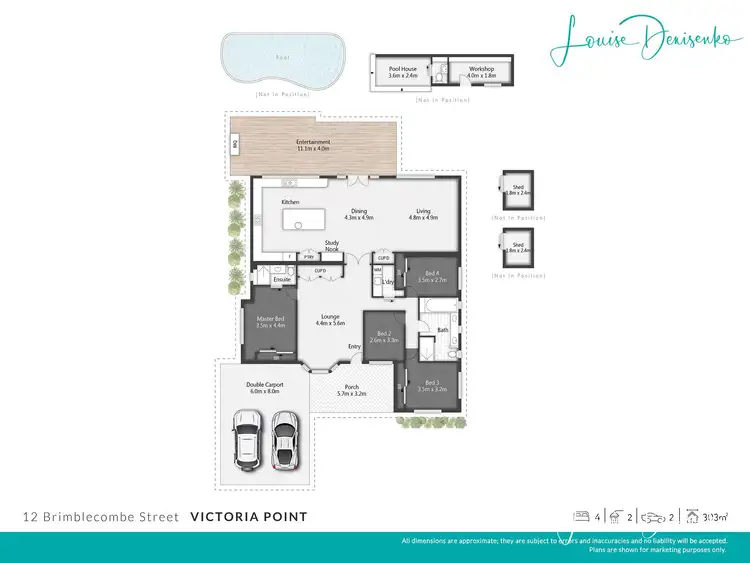 Floorplan of Homely house listing, 12 Brimblecombe Street, Victoria Point QLD 4165