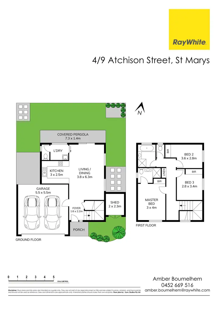 Floorplan of Homely townhouse listing, 4/9 Atchison Street, St Marys NSW 2760