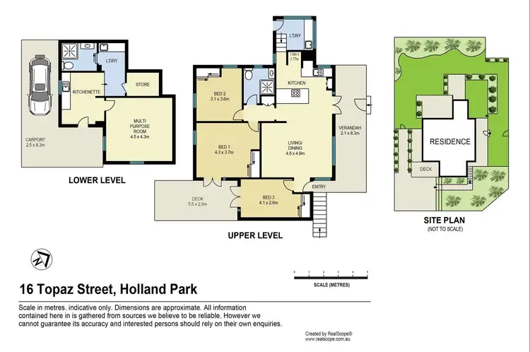 Floorplan of Homely house listing, 16 Topaz Street, Holland Park QLD 4121