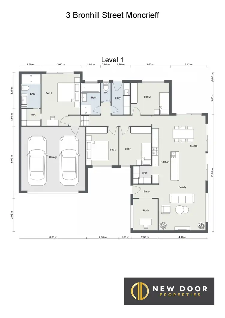 Floorplan of Homely house listing, 3 Bronhill Street, Moncrieff ACT 2914