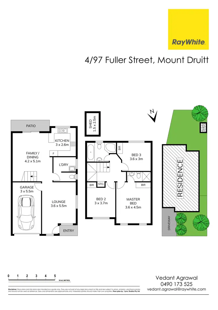 Floorplan of Homely townhouse listing, 4/97 Fuller Street, Mount Druitt NSW 2770