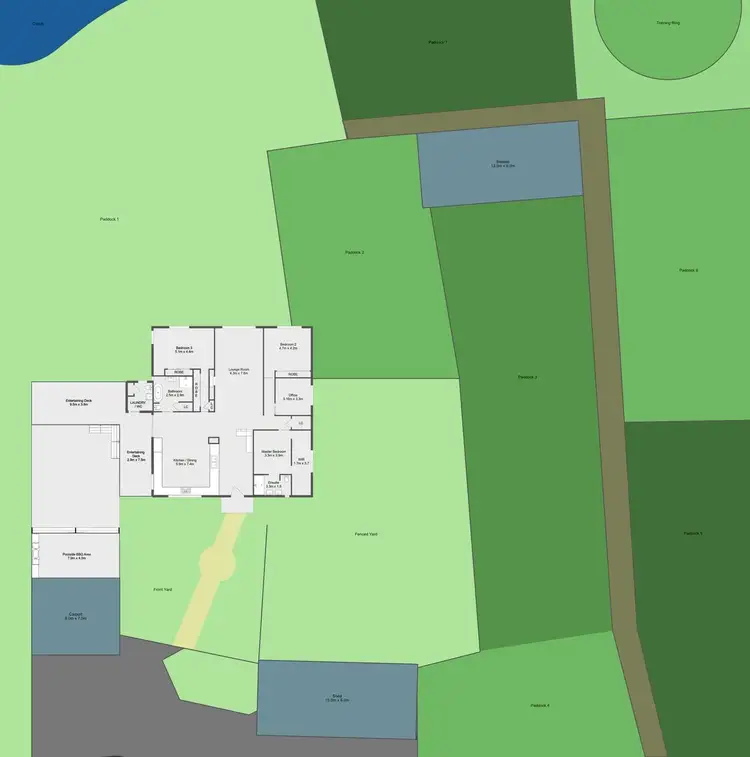 Floorplan of Homely house listing, 332 Averys Lane, Buchanan NSW 2323