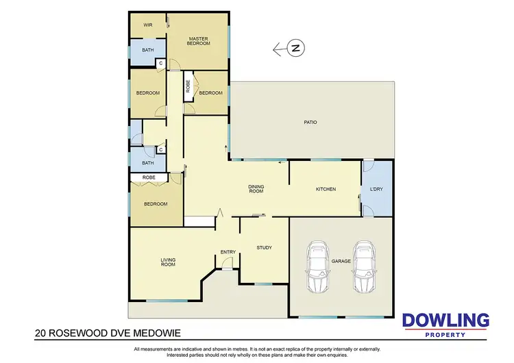 Floorplan of Homely house listing, 20 Rosewood Drive, Medowie NSW 2318
