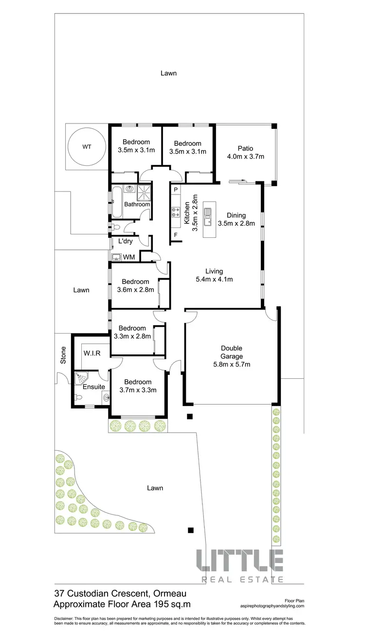 Floorplan of Homely house listing, 37 Custodian Crescent, Ormeau QLD 4208