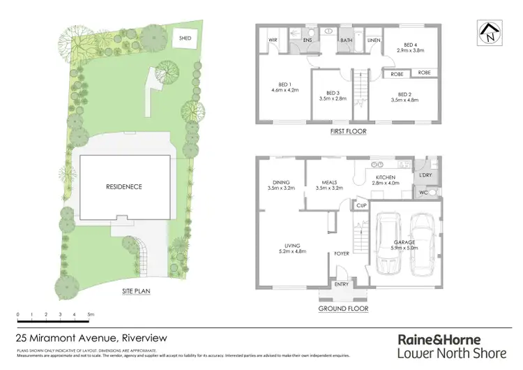 Floorplan of Homely house listing, 25 Miramont Avenue, Riverview NSW 2066