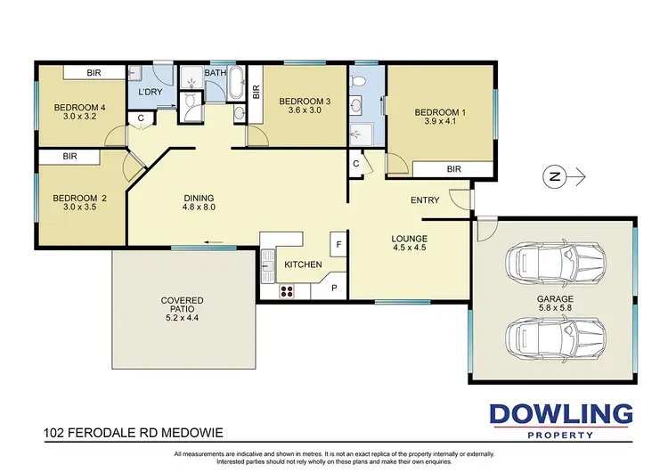 Floorplan of Homely house listing, 102 Ferodale Road, Medowie NSW 2318
