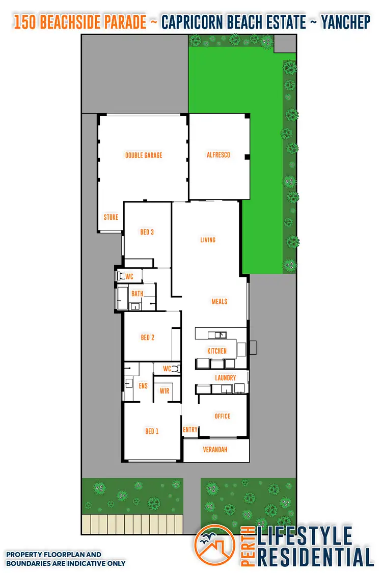Floorplan of Homely house listing, 150 Beachside Parade, Yanchep WA 6035