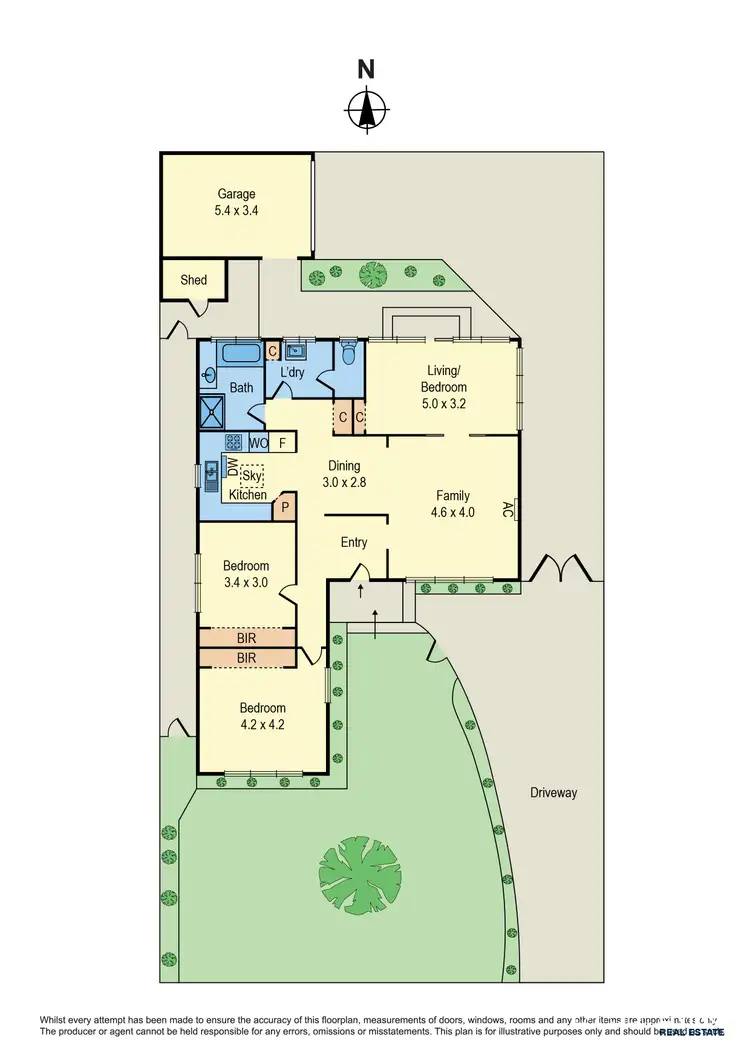 Floorplan of Homely townhouse listing, 1/37 Mount View Road, Highett VIC 3190