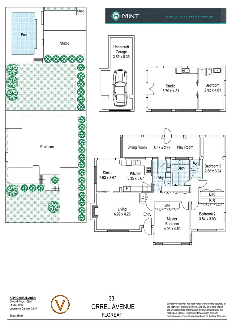Floorplan of Homely house listing, 33 Orrel Avenue, Floreat WA 6014