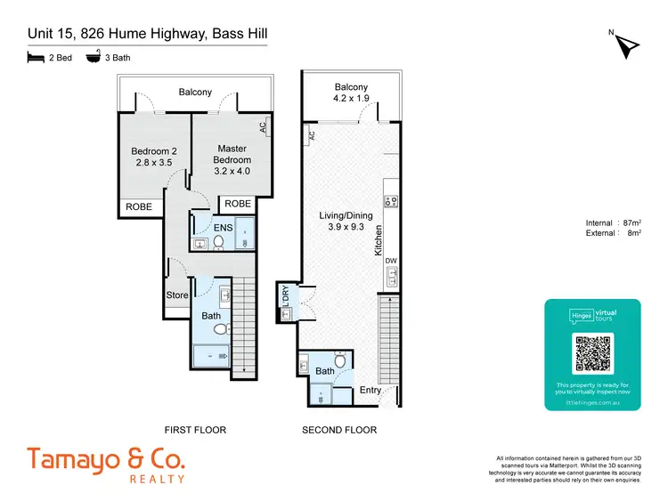 Floorplan of Homely unit listing, 15/826 Hume Highway, Bass Hill NSW 2197