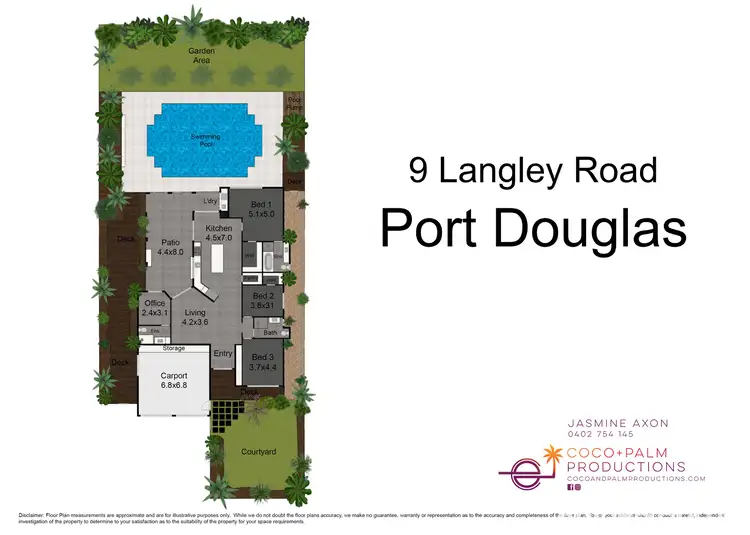Floorplan of Homely house listing, 9 Langley Road, Port Douglas QLD 4877