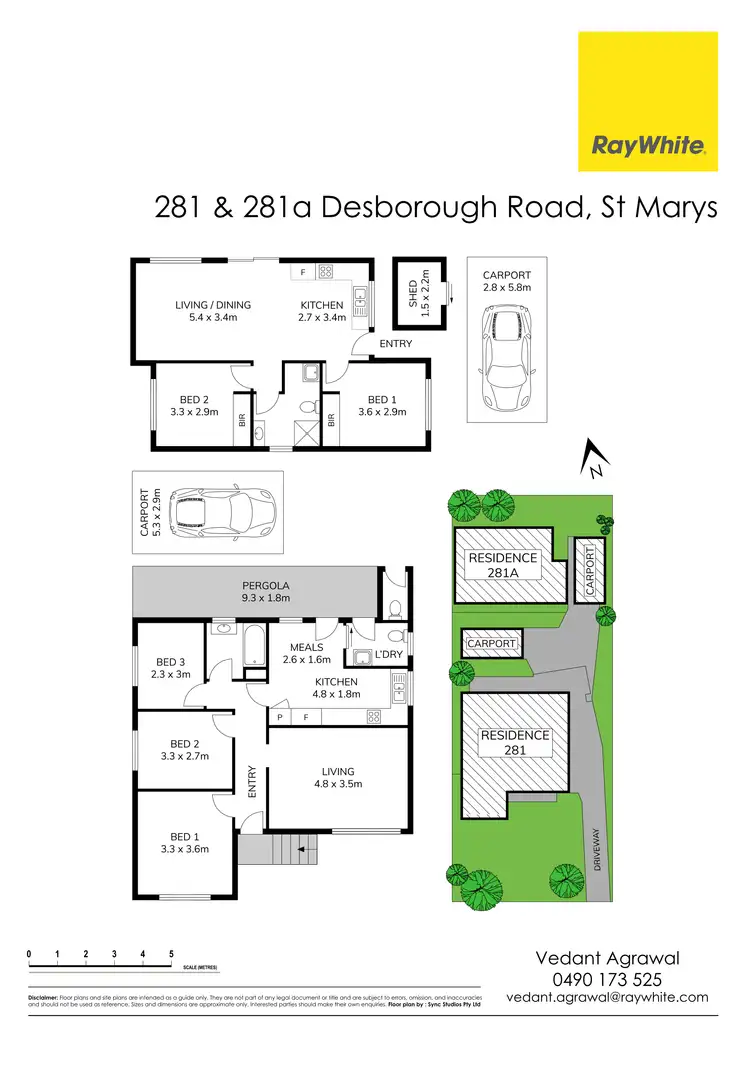 Floorplan of Homely house listing, 281 & 281A Desborough Road, St Marys NSW 2760