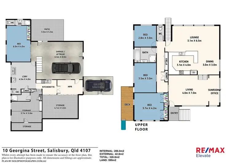 Floorplan of Homely house listing, 10 Georgina Street, Salisbury QLD 4107