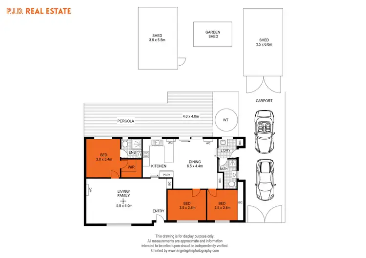 Floorplan of Homely house listing, 84 Wattle Drive, Mccracken SA 5211