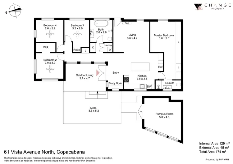 Floorplan of Homely house listing, 61 Vista Avenue North, Copacabana NSW 2251
