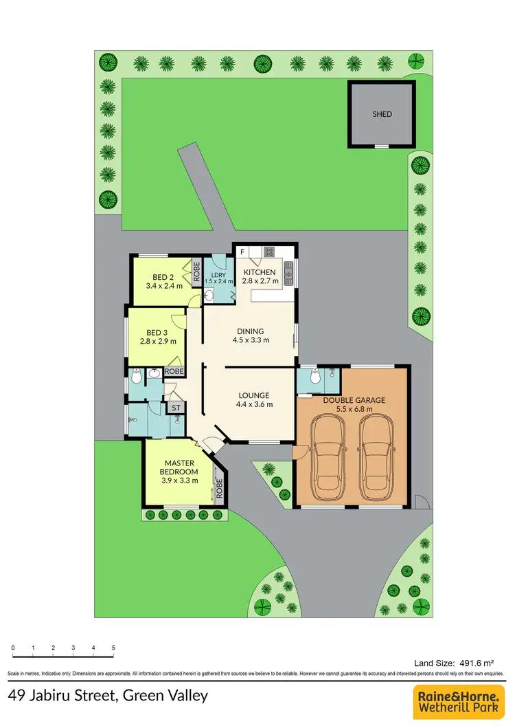 Floorplan of Homely house listing, 49 Jabiru Street, Green Valley NSW 2168