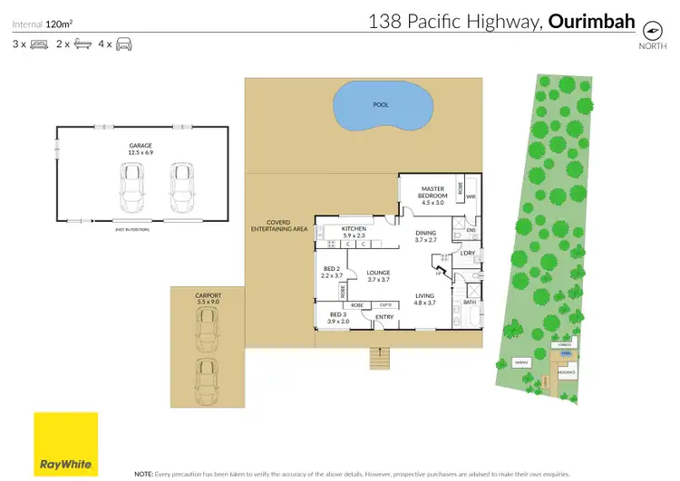 Floorplan of Homely rural property listing, 138 Pacific Highway, Ourimbah NSW 2258