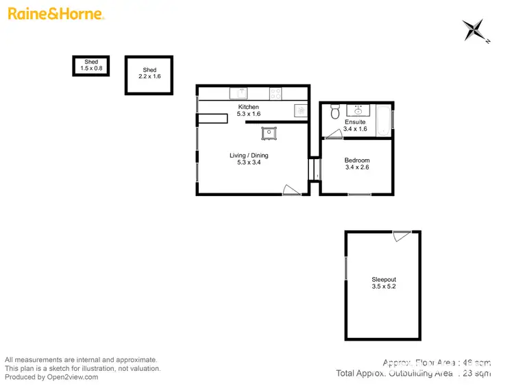 Floorplan of Homely house listing, 5 Brown Hawk Road, Primrose Sands TAS 7173