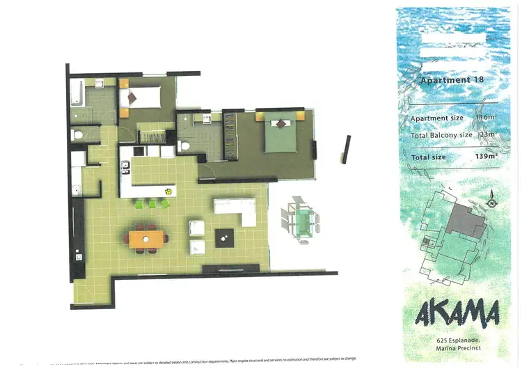 Floorplan of Homely apartment listing, 18/625 Esplanade, Urangan QLD 4655