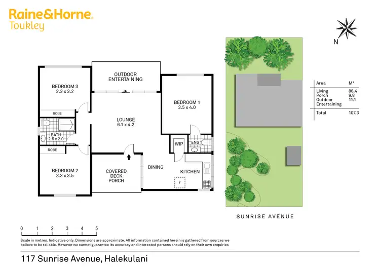 Floorplan of Homely house listing, 117 Sunrise Avenue, Budgewoi NSW 2262